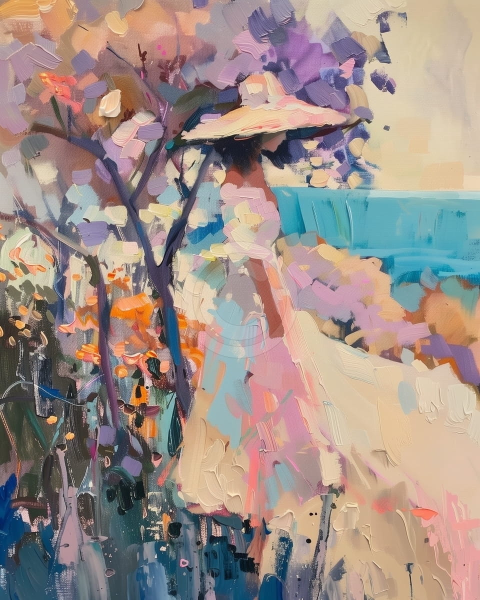 Tablou Femeie cu Palarie