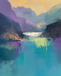 Refugiu in munti la rasarit