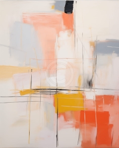 Abstract in tonuri calde