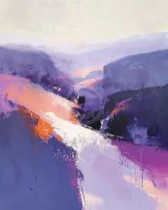 Vale in nuante de mov