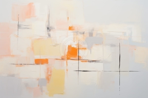 Abstract in tonuri calde si linii fine