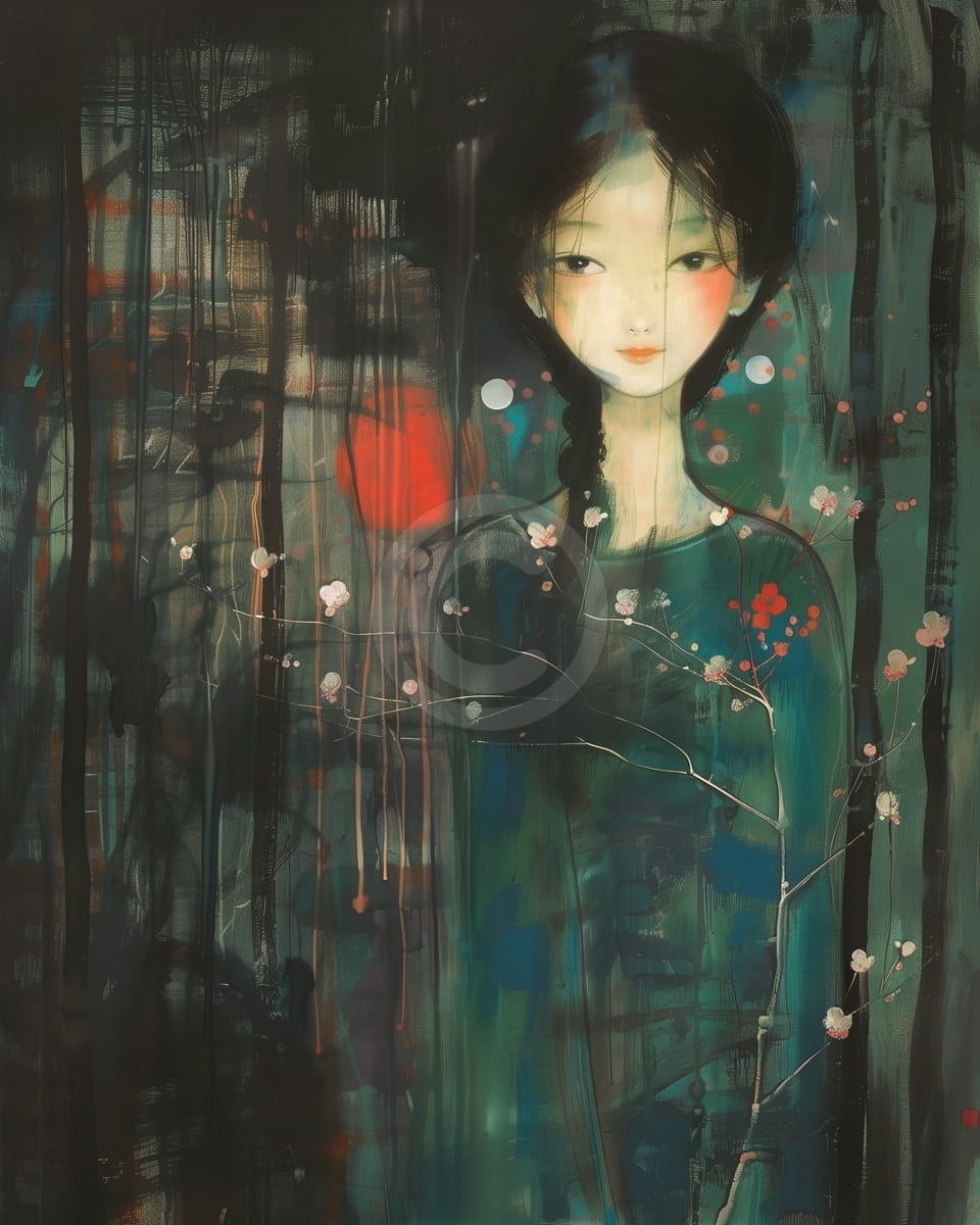 Tablou Liniste in padure