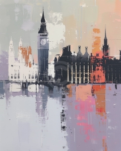 Big Ben abstract
