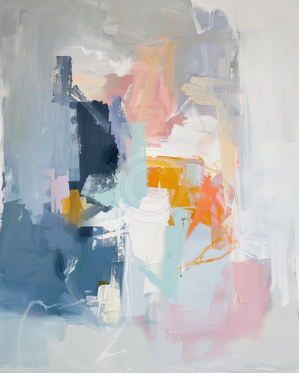 Tablou Rapsodie pastel