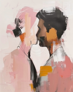 Cuplu in armonie abstracta