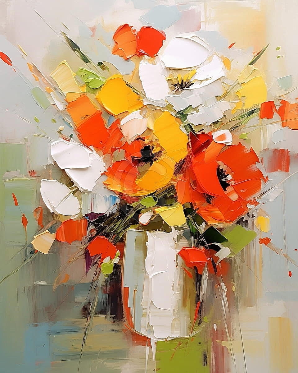 Tablou Buchet de flori colorate