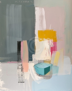 Compozitie geometrica pastel