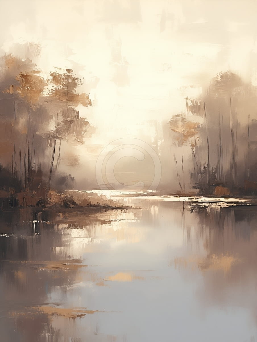 Tablou Liniste la apus