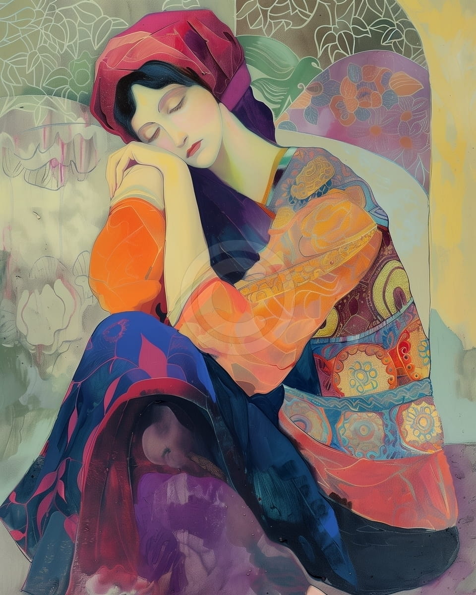 Tablou Odihna orientala