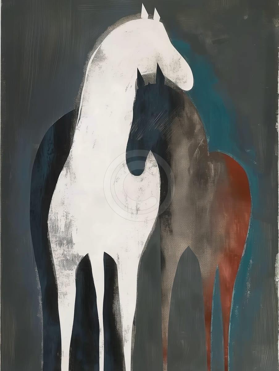 Tablou Cai in armonie