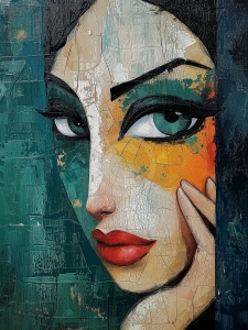 Chip de femeie in stil modern