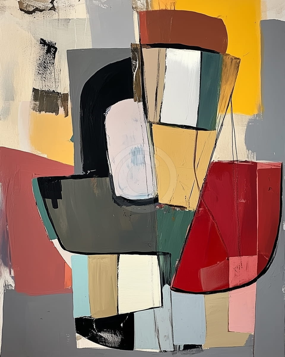 Tablou Structura in echilibru