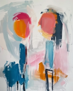 Fete abstracte colorate