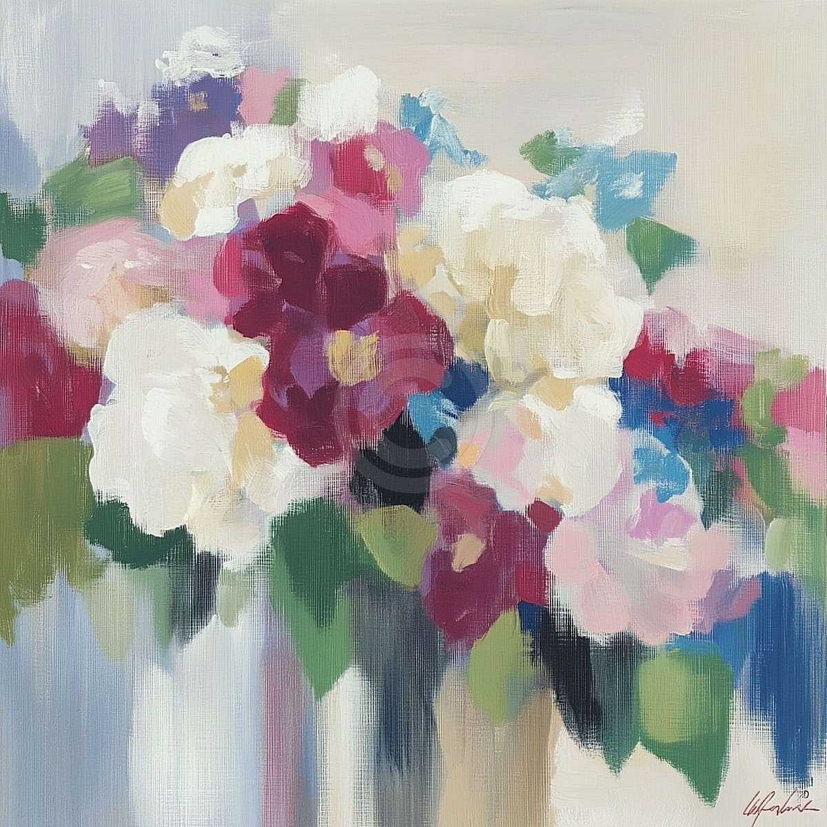 Tablou Buchet abstract de flori