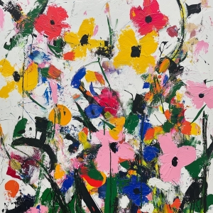 Explozie de flori colorate