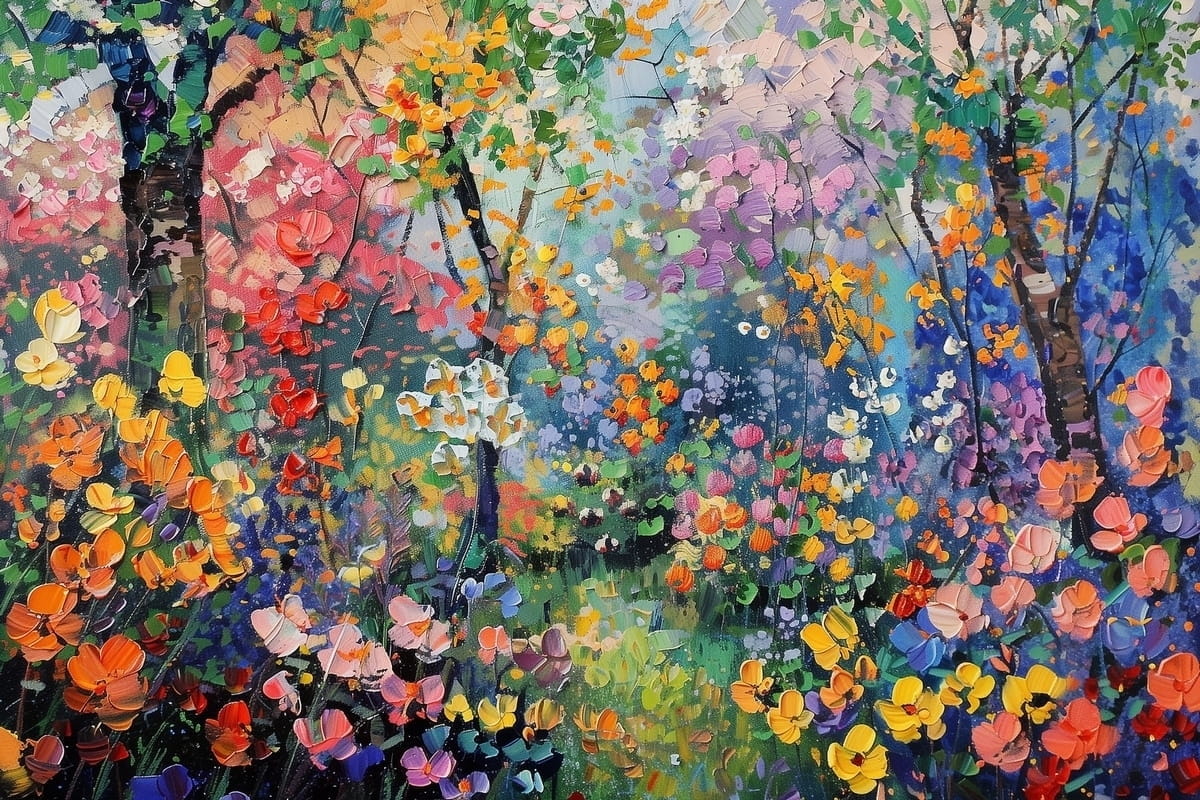 Tablou Gradina de primavara