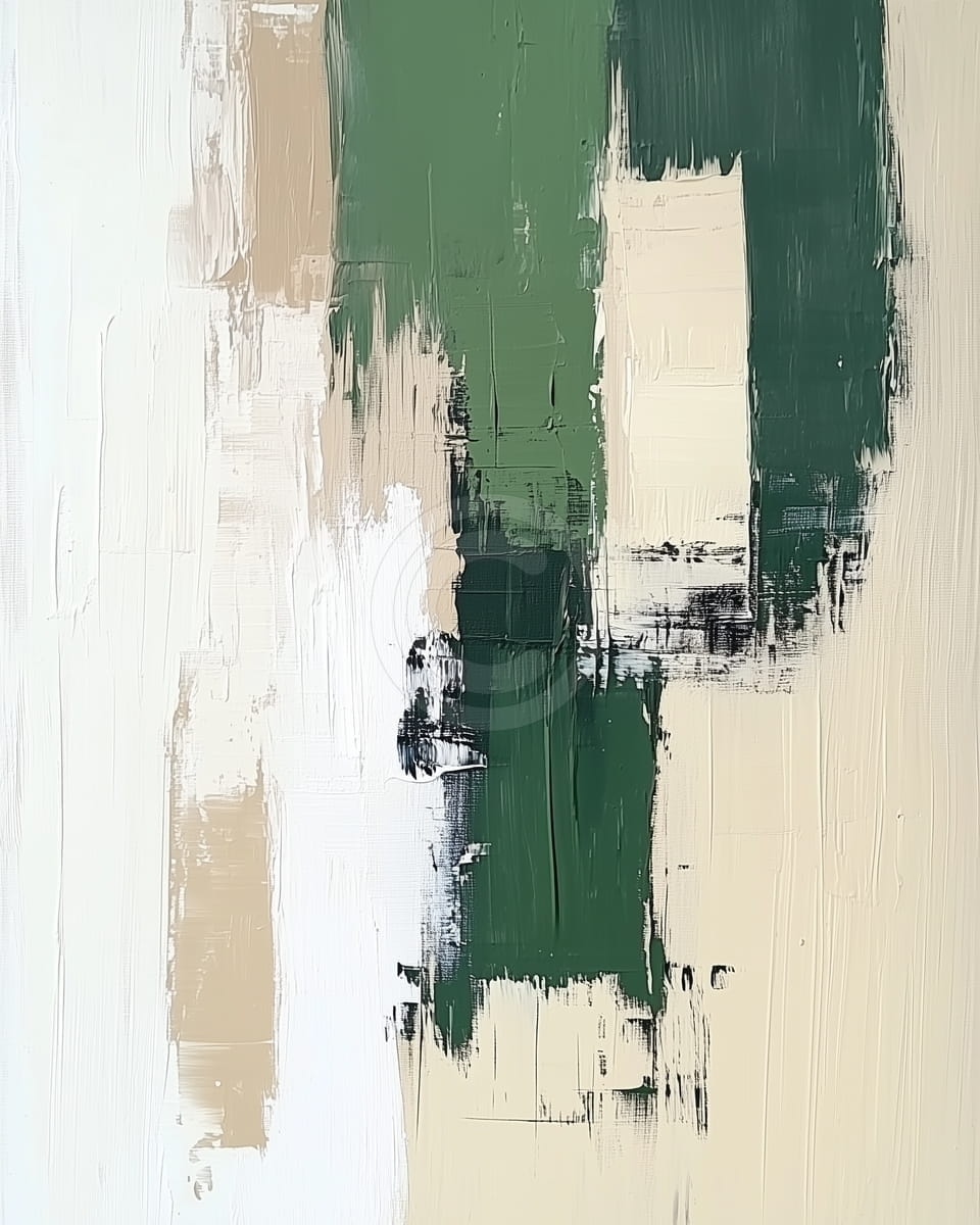 Tablou Liniste verde