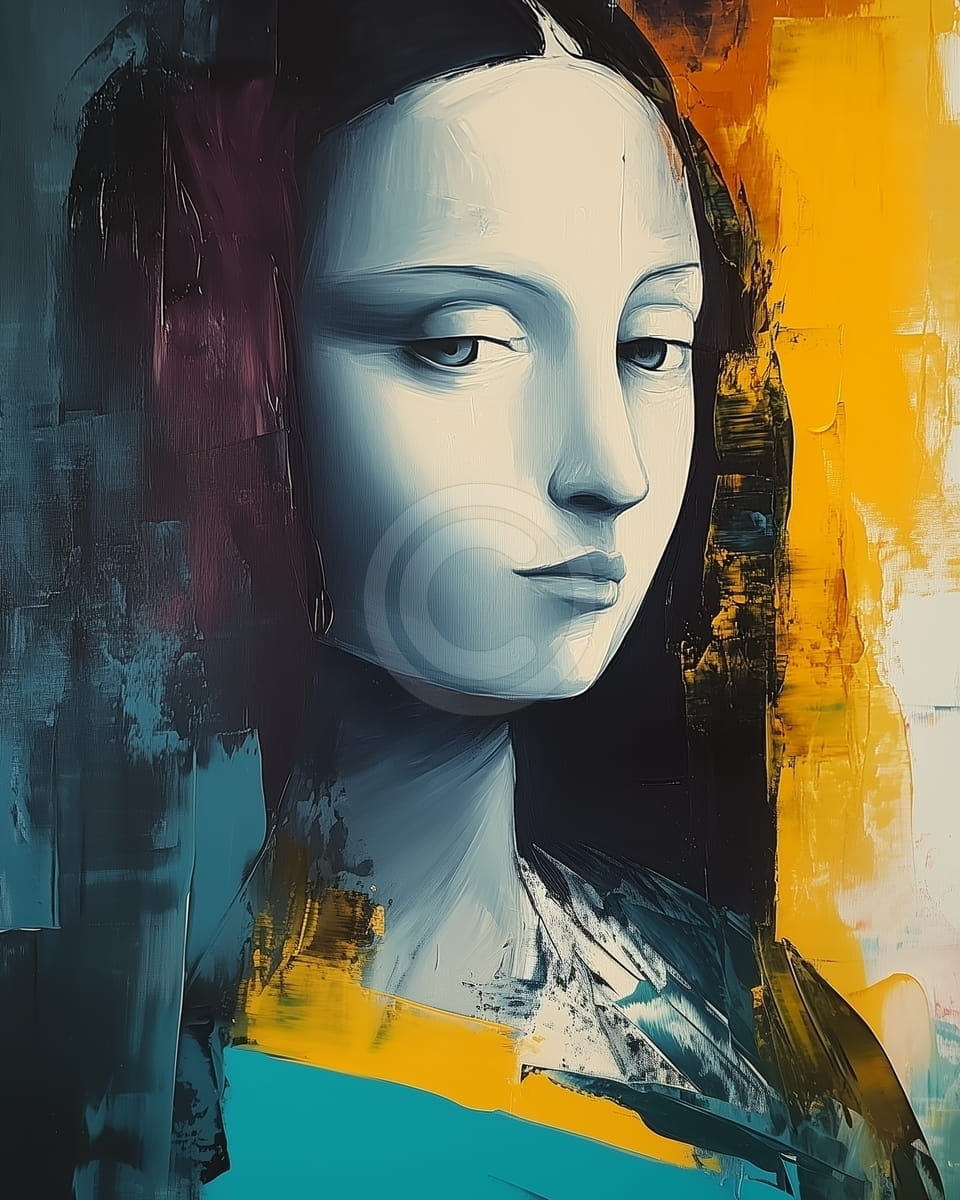 Tablou Mona Lisa moderna