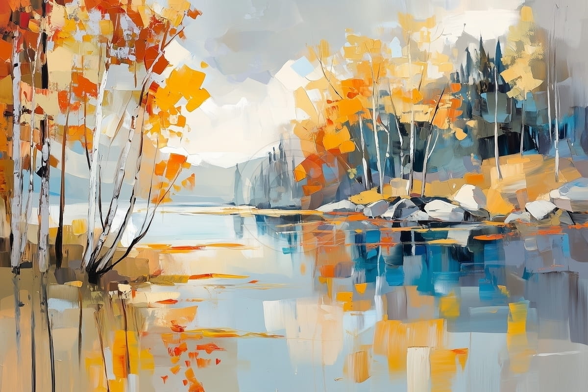 Tablou Reflexii de toamnă