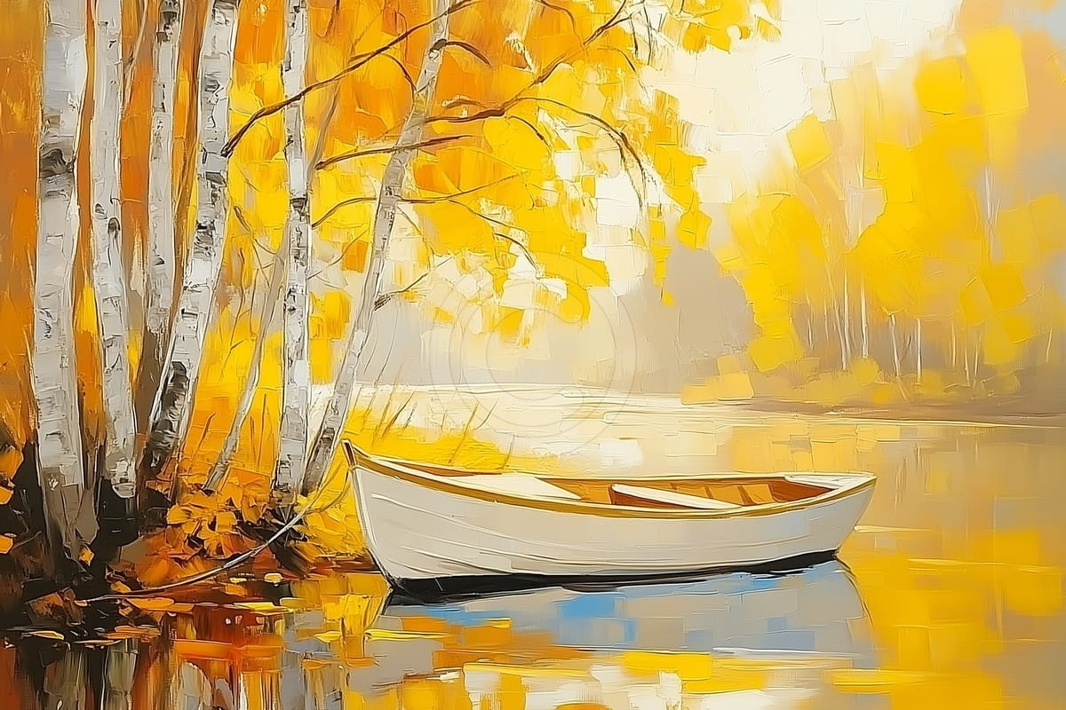 Tablou Amintiri galbene