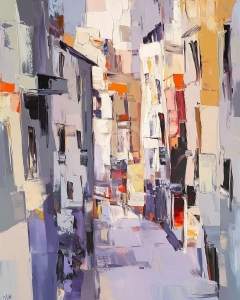 Strada urbana abstracta