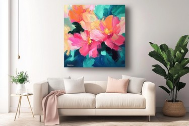 Abstract flowers for Interior 1