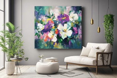 Abstract flowers for Interior 2