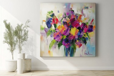 Abstract flowers for Interior 3