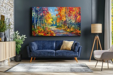 Horse Art in Bedroom