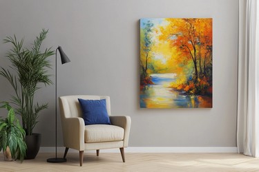 Horse Art in Living Room 2