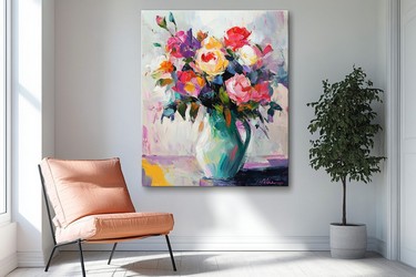 Horse Art in Living Room 2