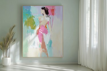 Horse Art in Living Room 1