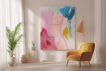 Horse Art in Living Room 2
