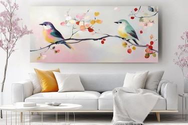 Horse Art in Living Room 1