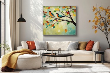 Horse Art in Bedroom