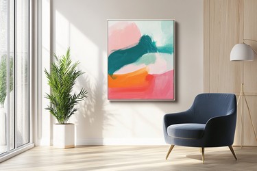 Horse Art in Living Room 1