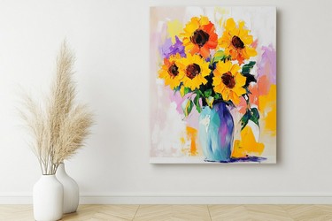 Horse Art in Bedroom