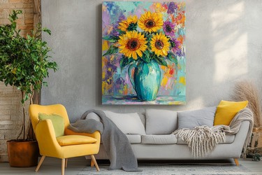 Horse Art in Living Room 2