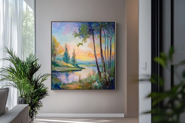 Impresionist landscape wall art 1