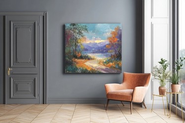 Impresionist landscape wall art  2