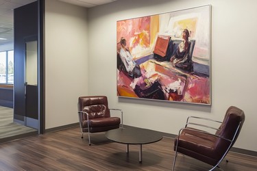 Large Modern Art for Office 1