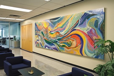 Large Modern Art for Office 2