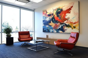 Large Modern Art for Office 3
