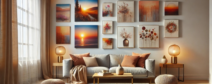 Cum să Alegi Tablouri pentru Perete: Ghidul Complet pentru Fiecare Cameră din Casă